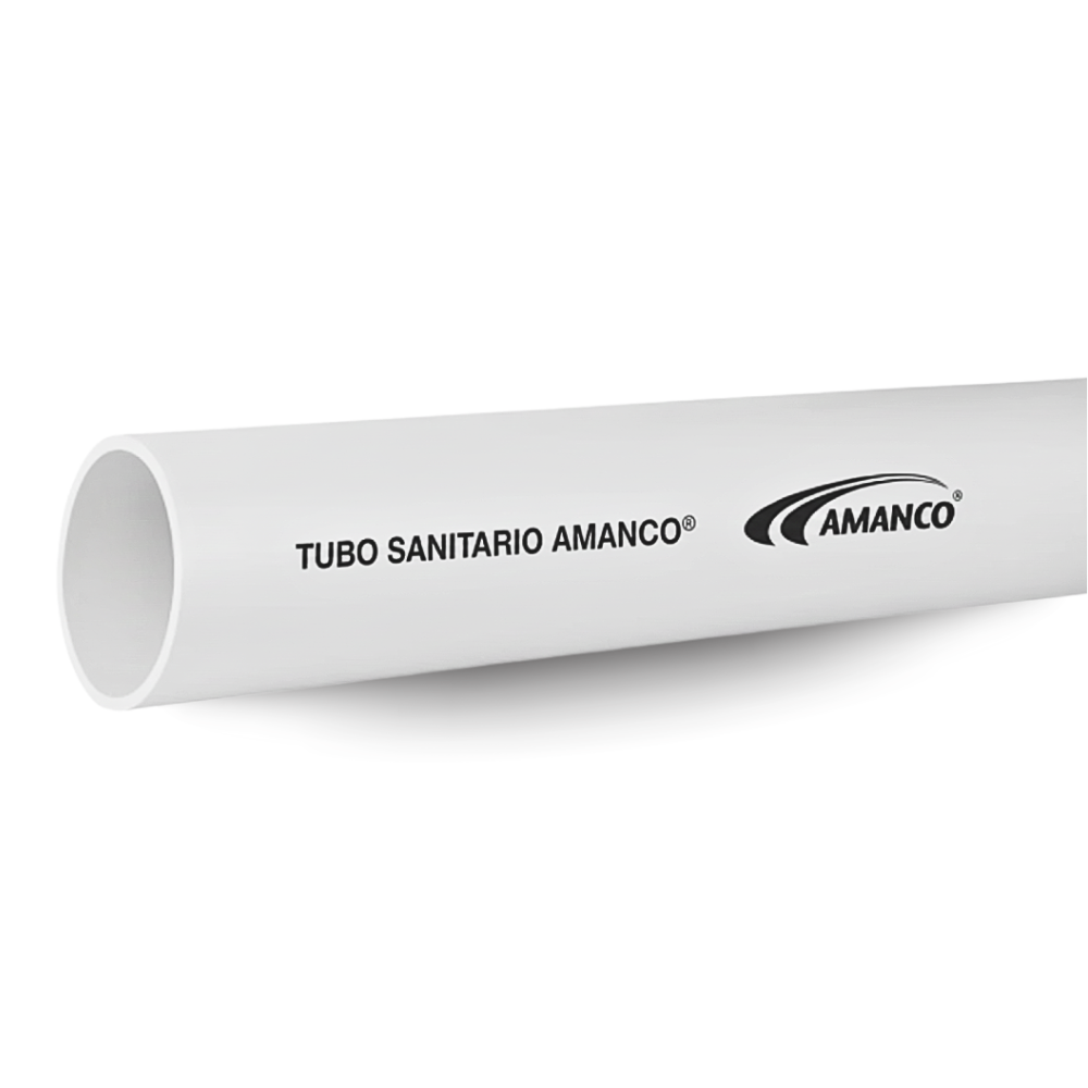 TUBO SANITARIO NORMA 50 MM X 6 M AMANCO